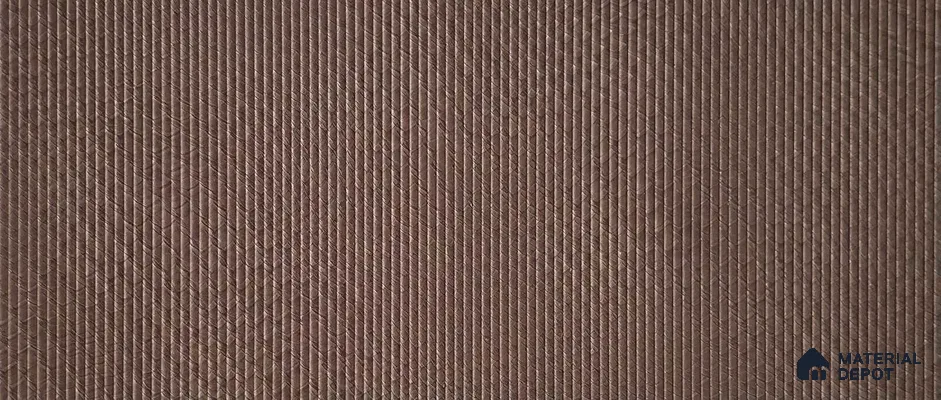 PN 07839 Wood Look Louver 8 ft x 2 ft Texture Finish  - 6 mm | Suitable for Feature Wall, TV Unit & Living Room