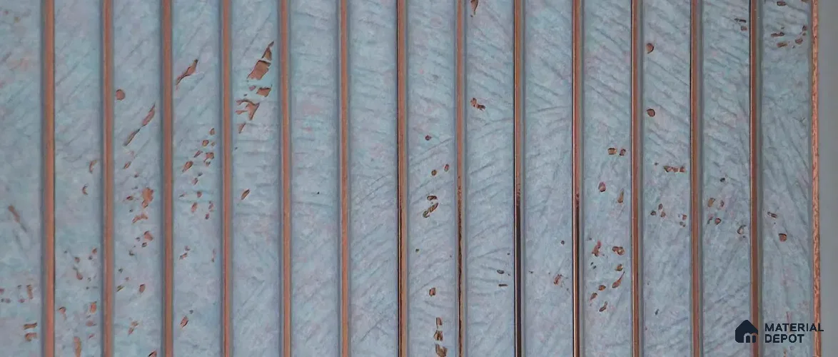 PN 07813 Marble Look Louver 8 ft x 0.65 ft Texture Finish - 6 mm | Suitable for Feature Wall, TV Unit & Living Room