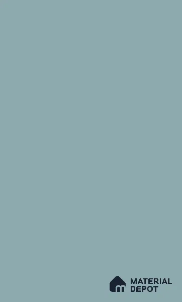 Dusty Blue Solid Colors look LM 23909 8 ft x 4 ft Super Matte Finish ASA Laminate - 1 mm | Suitable for Living Room, Kitchen, Office