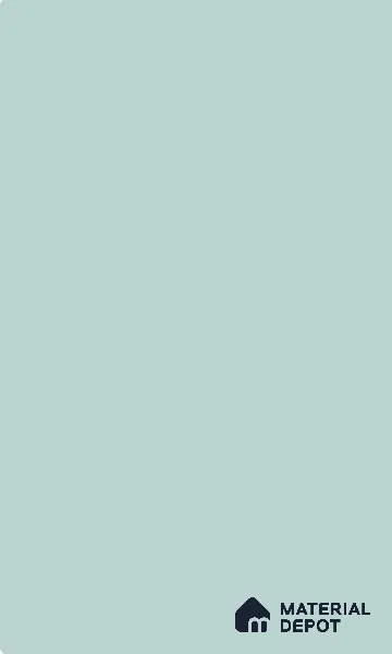Pale Mint Green Solid Colors look LM 23911 8 ft x 4 ft Super Matte Finish ASA Laminate - 1 mm | Suitable for Living Room, Kitchen, Office