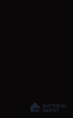 Jet Black Solid Colors look LM 23916 8 ft x 4 ft Super Matte Finish ASA Laminate - 1 mm | Suitable for Living Room, Kitchen, Office