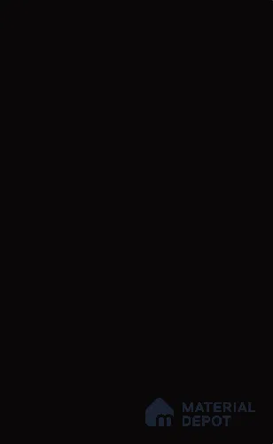 Jet Black Solid Colors look LM 23916 8 ft x 4 ft Super Matte Finish ASA Laminate - 1 mm | Suitable for Living Room, Kitchen, Office