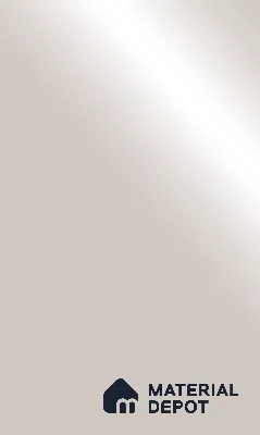 Light Grey Solid Colors look LM 23919 8 ft x 4 ft High Gloss Finish ASA Laminate - 1 mm | Suitable for Living Room, Kitchen, Office