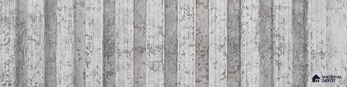 PN 06981 Wood Look Louver1 8 ft x 0.83 ft Texture Finish  - 10 mm | Suitable for Feature Wall, TV Unit & Living Room
