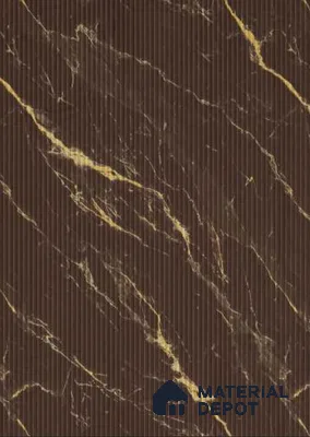 PN 07333 Marble Look Louver 8 ft x 2 ft Texture Finish  - 8 mm | Suitable for Feature Wall, TV Unit & Living Room
