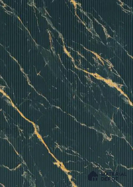 PN 07332 Marble Look Louver 8 ft x 2 ft Texture Finish - 8 mm | Suitable for Feature Wall, TV Unit & Living Room