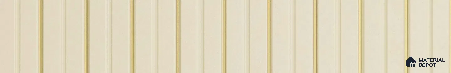 PN 07257 Wood Look Louver 8 ft x 1 ft Texture Finish  - 8 mm | Suitable for Feature Wall, TV Unit & Living Room