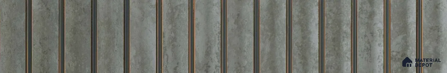 PN 07278 Patterned Look Louver 8 ft x 1 ft Texture Finish - 8 mm | Suitable for Feature Wall, TV Unit & Living Room