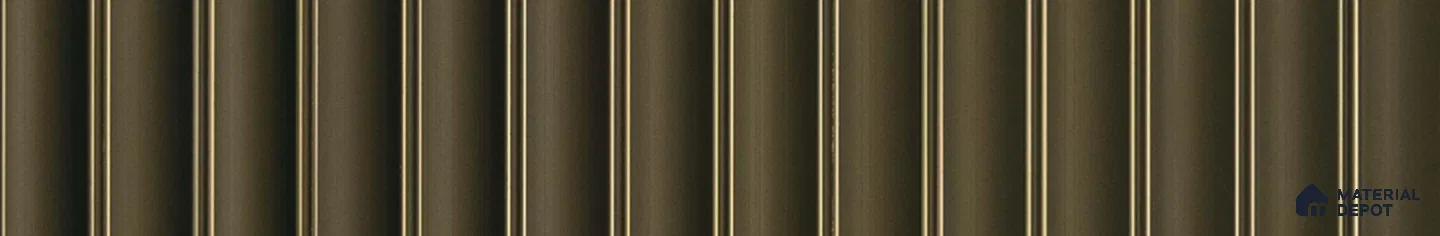 PN 07283 Solid Colors Look Louver 8 ft x 1 ft Texture Finish - 8 mm | Suitable for Feature Wall, TV Unit & Living Room