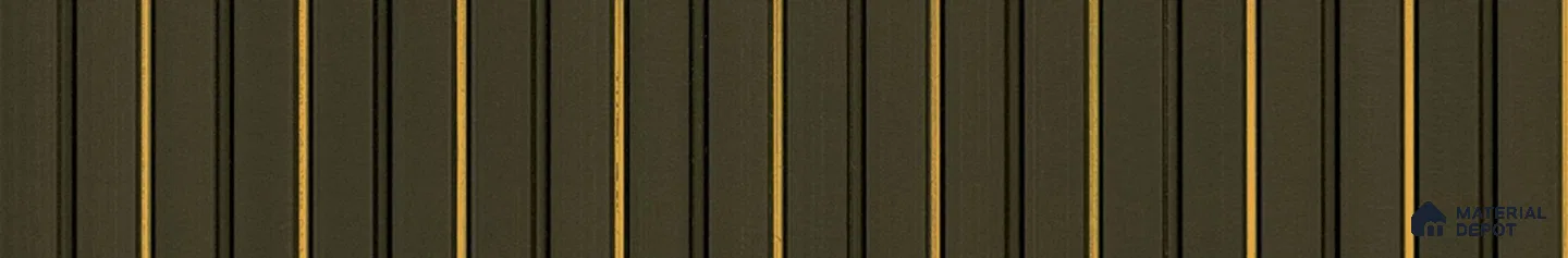 PN 07288 Wood Look Louver 8 ft x 1 ft Texture Finish - 8 mm | Suitable for Feature Wall, TV Unit & Living Room