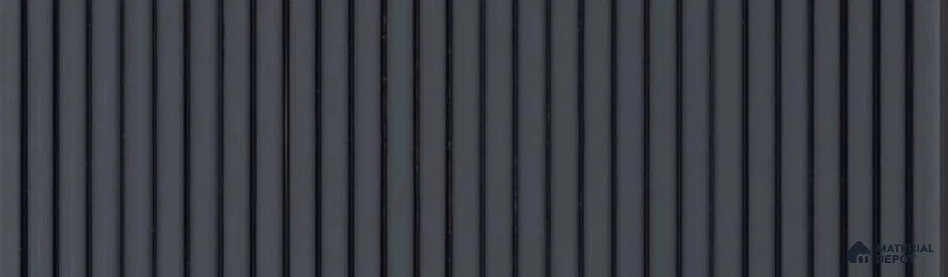 PN 07361 Solid Colors Look Louver 8 ft x 0.65 ft Texture Finish  - 8 mm | Suitable for Feature Wall, TV Unit & Living Room