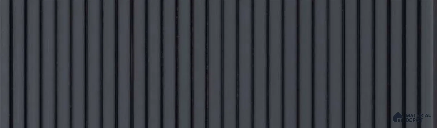PN 07361 Solid Colors Look Louver 8 ft x 0.65 ft Texture Finish  - 8 mm | Suitable for Feature Wall, TV Unit & Living Room