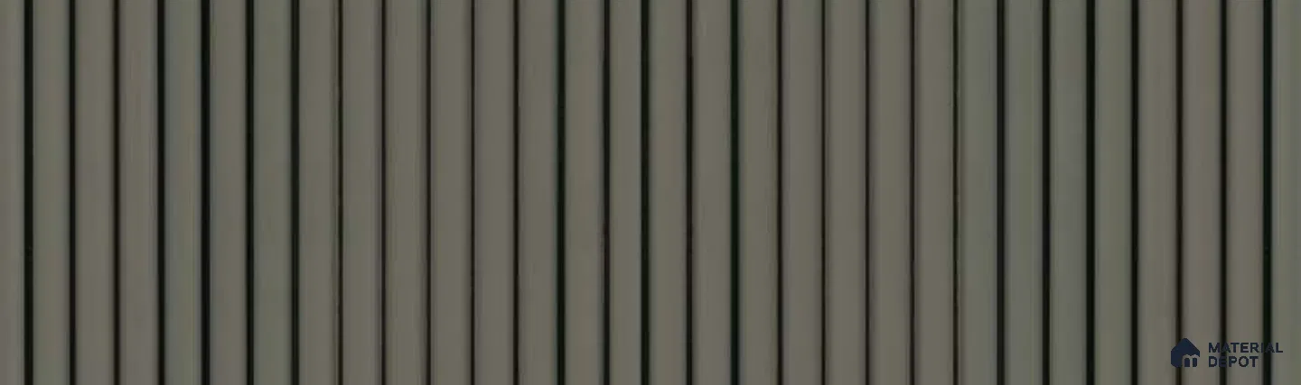 PN 07363 Solid Colors Look Louver 8 ft x 0.65 ft Texture Finish  - 8 mm | Suitable for Feature Wall, TV Unit & Living Room