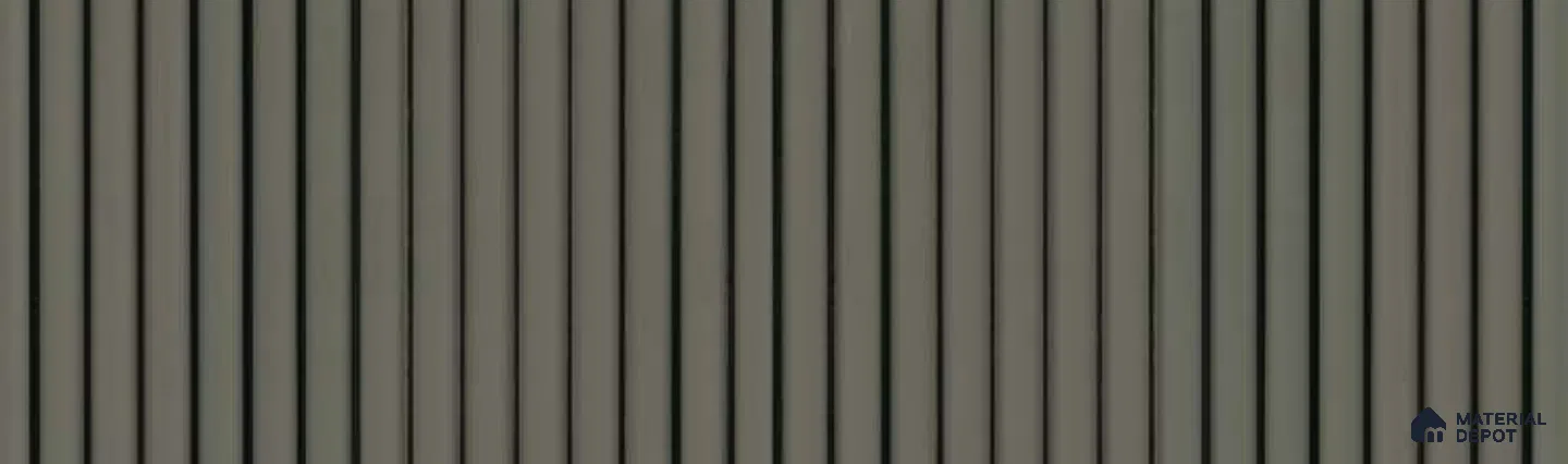 PN 07363 Solid Colors Look Louver 8 ft x 0.65 ft Texture Finish - 8 mm | Suitable for Feature Wall, TV Unit & Living Room