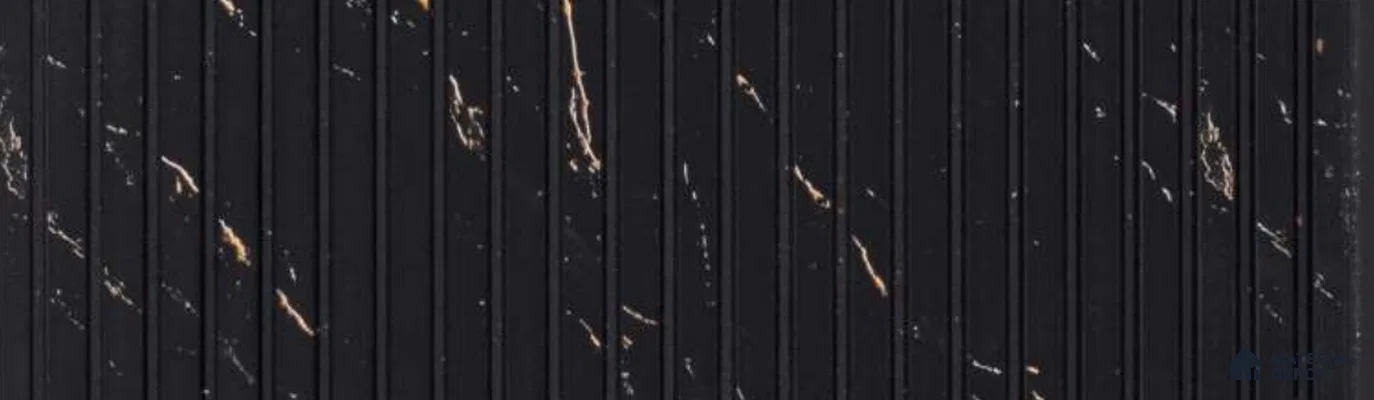 PN 07342 Marble Look Louver 8 ft x 0.65 ft Texture Finish  - 8 mm | Suitable for Feature Wall, TV Unit & Living Room