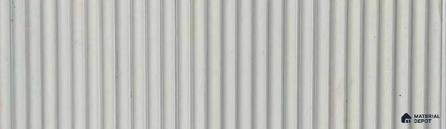 PN 07351 Solid Colors Look Louver 8 ft x 0.65 ft Texture Finish  - 8 mm | Suitable for Feature Wall, TV Unit & Living Room