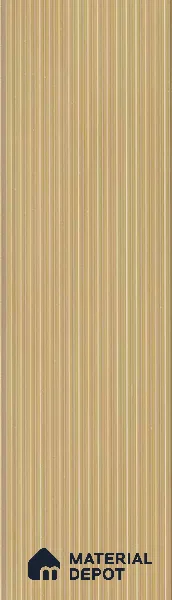 PN 07212 Textured Solid Look Louver 9.5 ft x 0.83 ft Texture Finish - 10 mm | Suitable for Feature Wall, TV Unit & Living Room