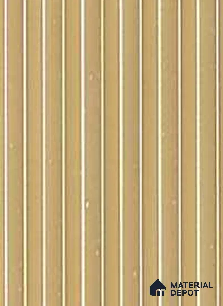 PN 07212 Textured Solid Look Louver 9.5 ft x 0.83 ft Texture Finish - 10 mm | Suitable for Feature Wall, TV Unit & Living Room