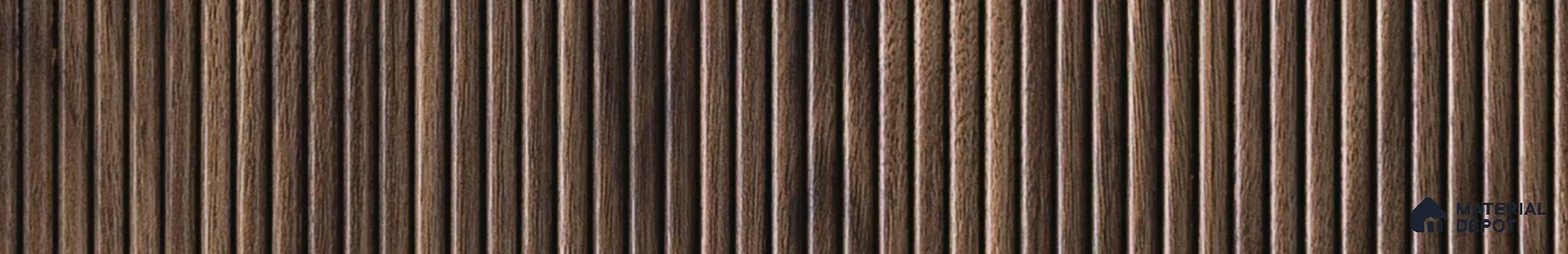 PN 07321 Marble Look Louver 9.5 ft x 1 ft Texture Finish  - 8 mm | Suitable for Feature Wall, TV Unit & Living Room