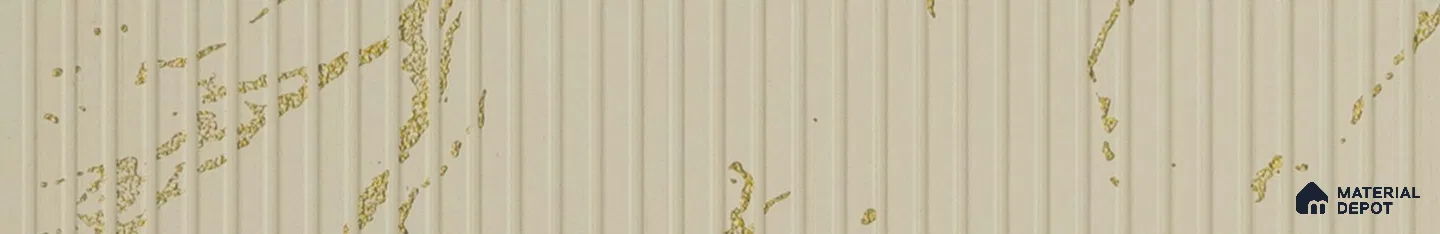 PN 07246 Wood Look Louver 9.5 ft x 1 ft Texture Finish  - 8 mm | Suitable for Feature Wall, TV Unit & Living Room