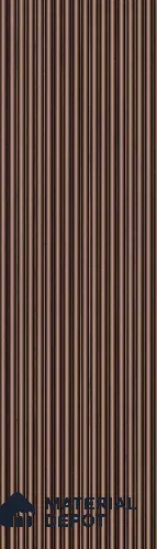 PN 07198 Textured Solid Look Louver 8 ft x 0.83 ft Texture Finish - 10 mm | Suitable for Feature Wall, TV Unit & Living Room
