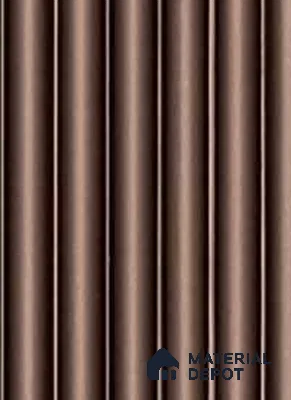 PN 07198 Textured Solid Look Louver 8 ft x 0.83 ft Texture Finish  - 10 mm | Suitable for Feature Wall, TV Unit & Living Room