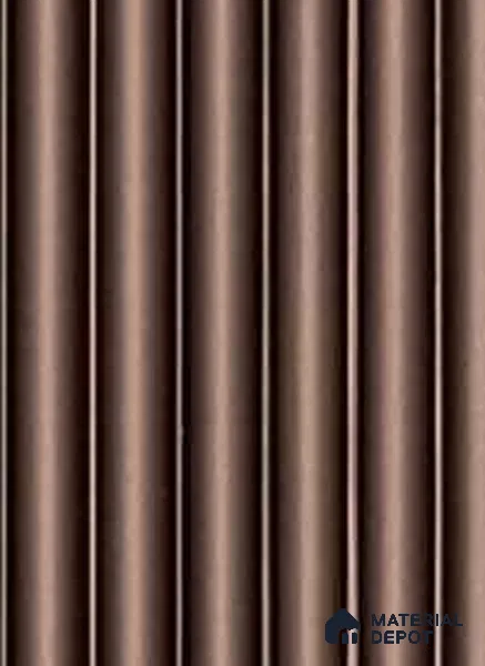 PN 07198 Textured Solid Look Louver 8 ft x 0.83 ft Texture Finish  - 10 mm | Suitable for Feature Wall, TV Unit & Living Room