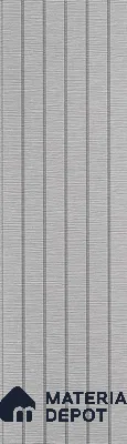 PN 07181 Fabric Look Louver 8 ft x 0.83 ft Texture Finish  - 10 mm | Suitable for Feature Wall, TV Unit & Living Room
