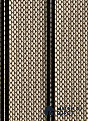 PN 07185 Fabric Look Louver 8 ft x 0.83 ft Texture Finish  - 10 mm | Suitable for Feature Wall, TV Unit & Living Room