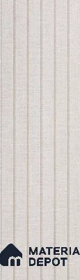 PN 07186 Fabric Look Louver 8 ft x 0.83 ft Texture Finish  - 10 mm | Suitable for Feature Wall, TV Unit & Living Room