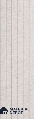 PN 07186 Fabric Look Louver 8 ft x 0.83 ft Texture Finish  - 10 mm | Suitable for Feature Wall, TV Unit & Living Room