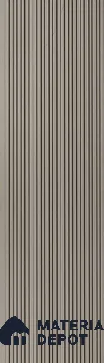 PN 07189 Wood Look Louver 8 ft x 0.83 ft Texture Finish  - 10 mm | Suitable for Feature Wall, TV Unit & Living Room