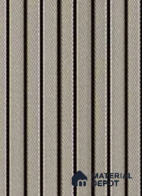 PN 07189 Wood Look Louver 8 ft x 0.83 ft Texture Finish  - 10 mm | Suitable for Feature Wall, TV Unit & Living Room