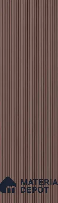 PN 07190 Wood Look Louver 8 ft x 0.83 ft Texture Finish  - 10 mm | Suitable for Feature Wall, TV Unit & Living Room