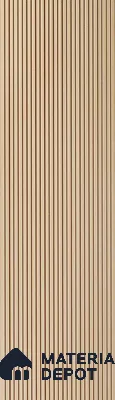 PN 07191 Wood Look Louver 8 ft x 0.83 ft Texture Finish  - 10 mm | Suitable for Feature Wall, TV Unit & Living Room