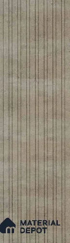PN 07175 Fabric Look Louver 8 ft x 0.83 ft Texture Finish  - 10 mm | Suitable for Feature Wall, TV Unit & Living Room
