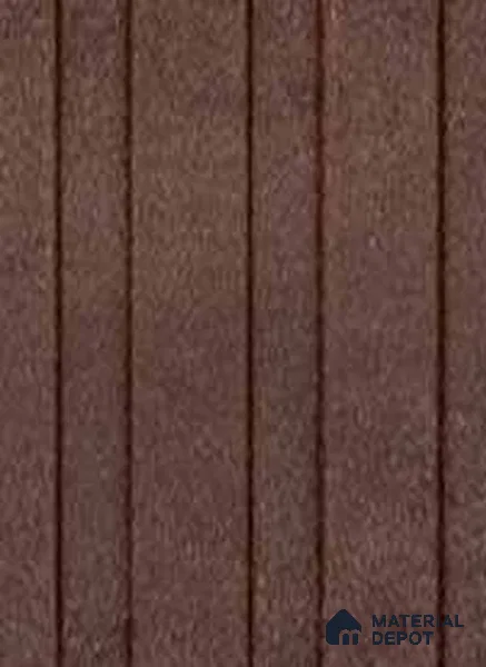 PN 07180 Fabric Look Louver 8 ft x 0.83 ft Texture Finish  - 10 mm | Suitable for Feature Wall, TV Unit & Living Room