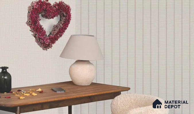 LM 25010 Fabric Look Decorative Laminate 8 ft x 4 ft Texture Finish  - 1.2 mm | Suitable for Feature Wall, TV Unit & Living Room