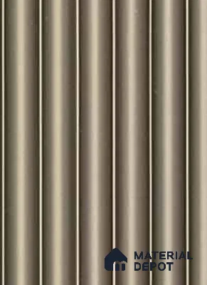 PN 07211 Textured Solid Look Louver 9.5 ft x 0.83 ft Texture Finish  - 10 mm | Suitable for Feature Wall, TV Unit & Living Room