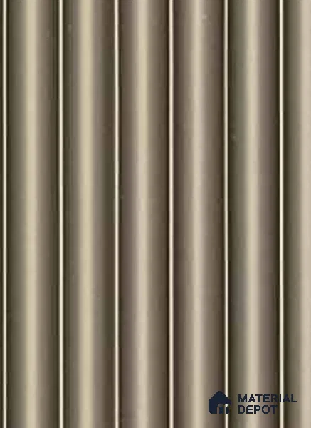 PN 07211 Textured Solid Look Louver 9.5 ft x 0.83 ft Texture Finish  - 10 mm | Suitable for Feature Wall, TV Unit & Living Room