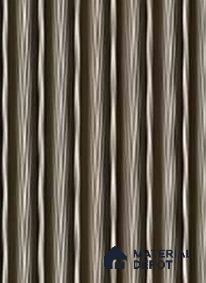 PN 07206 Textured Solid Look Louver 9.5 ft x 0.83 ft Texture Finish  - 10 mm | Suitable for Feature Wall, TV Unit & Living Room