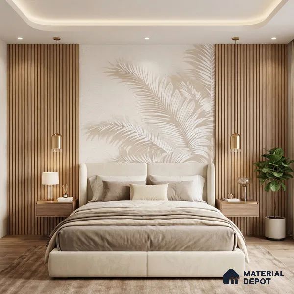 Wooden Look PN 00800 9.5 ft x 4.9 inch Charcoal Panel - 12 mm | Suitable for Feature Wall, TV Unit & Living Room | Width is Subjected to 5% Variation