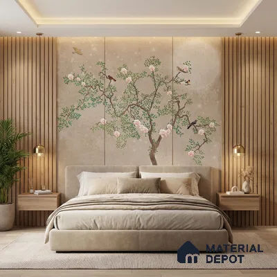 Wooden Look PN 00801 9.5 ft x 4.9 inch Charcoal Panel - 12 mm | Suitable for Feature Wall, TV Unit & Living Room | Width is Subjected to 5% Variation