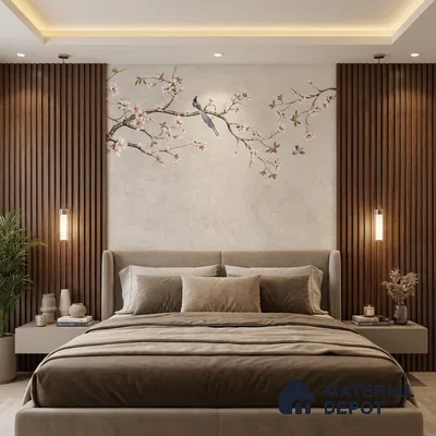 Wooden Look PN 00830 9.5 ft x 4.7 inch Charcoal Panel - 12 mm | Suitable for Feature Wall, TV Unit & Living Room | Width is Subjected to 5% Variation