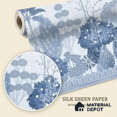 Van Mahal Silk Sheen Customized Wallpaper
