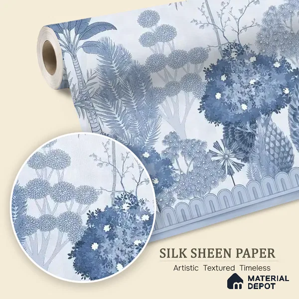 Van Mahal Silk Sheen Customized Wallpaper