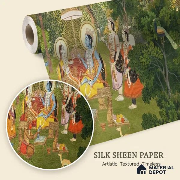 Van Raag Customized Wallpaper Silk Sheen (Super Luxury)