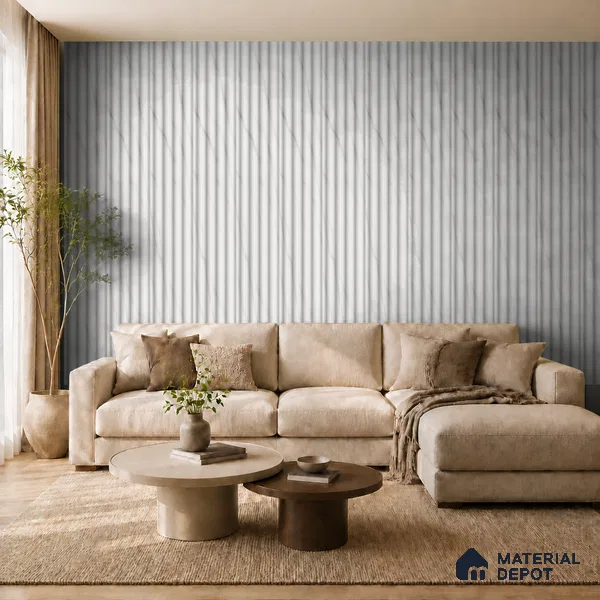 Royal Statuario 10 ft x 0.7 ft (3060x215 mm) Dome Design Interior & Exterior Wall & Ceiling Panel - 20 mm | Suitable for Balcony, Facade & Open Area | Width is Subjected to 5% Variation