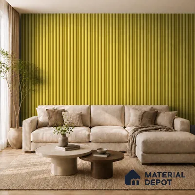 Oro 10 ft x 0.7 ft (3060x215 mm) Dome Design Interior & Exterior Wall & Ceiling Panel - 20 mm | Suitable for Balcony, Facade & Open Area | Width is Subjected to 5% Variation