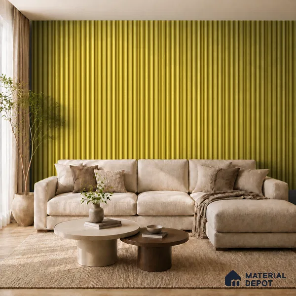 Oro 10 ft x 0.7 ft (3060x215 mm) Dome Design Interior & Exterior Wall & Ceiling Panel - 20 mm | Suitable for Balcony, Facade & Open Area | Width is Subjected to 5% Variation